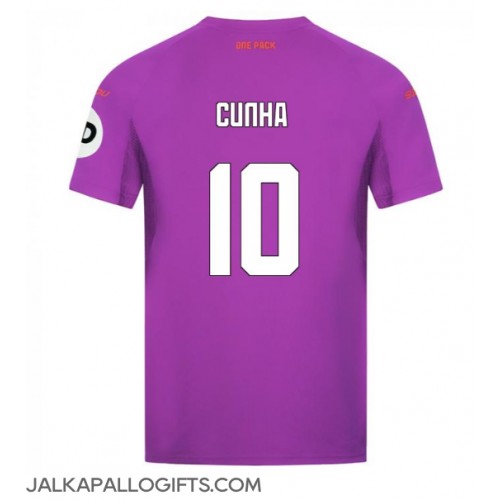 Wolves Matheus Cunha #10 Kolmaspaita 2024-25 Lyhythihainen